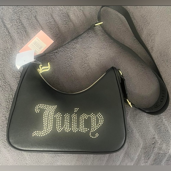 Juicy Couture Handbags - NWT. Juicy Couture. Black Crossbody Bag. 11” x 6”.